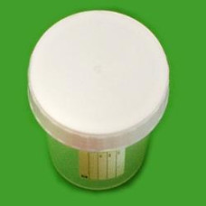 Numune Kabı, Plastik, PP, Hacim 150 ml, Etiketli