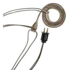 BriskHeat TBIH102-020LD Dual Element, Cloth Insulated Heat Tape, 2' x 1" , 312 Watts, 240 V